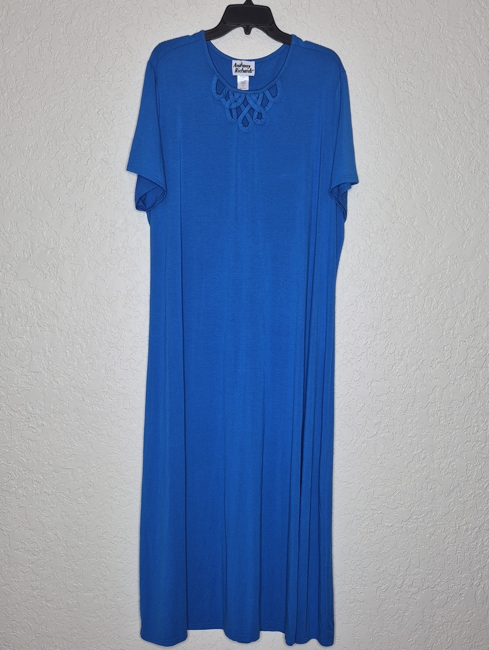 Anthony‎ Richards Maxi Dress Blue Size 2X